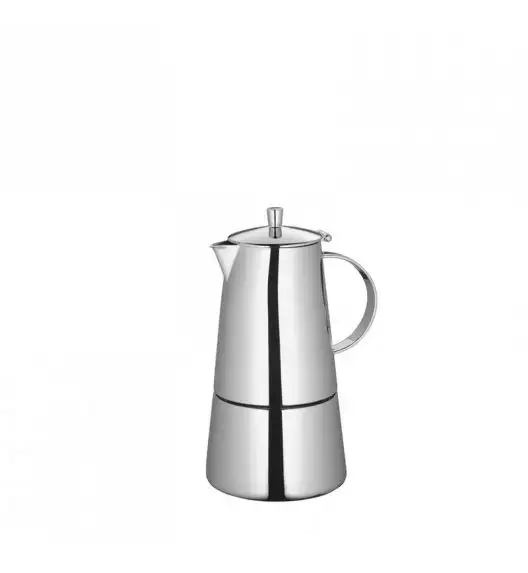 CILIO Kawiarka na 4 filiżanka / indukcja / stal nierdzewna