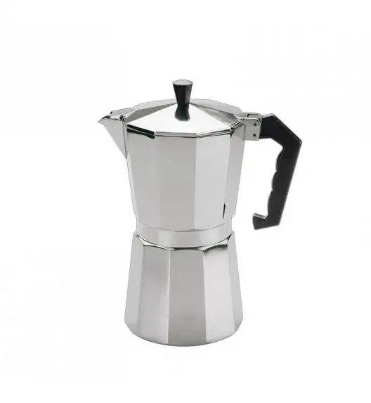 CILIO CLASSICO Kawiarka aluminiowa / 9 filiżanek, srebrna / FreeForm