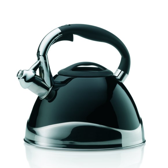 KELA VARUS Czajnik z gwizdkiem 3 l indukcja / czarny 