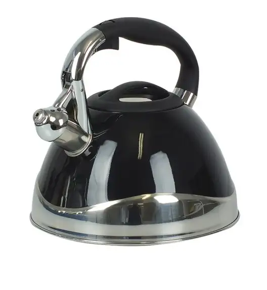 KELA VARUS Czajnik z gwizdkiem 3 l indukcja / czarny 