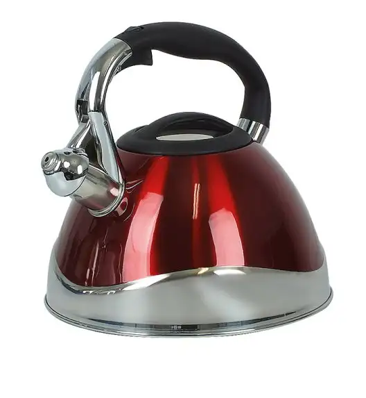 KELA VARUS Czajnik z gwizdkiem 3 l indukcja / czerwony