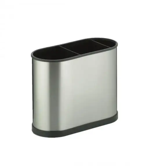 KELA BENITO Ociekacz na sztućce 22 x 18 x 10 cm / srebrny