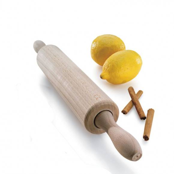 KELA MARIBOR Wałek do ciasta 42 cm / drewno bukowe / FreeForm