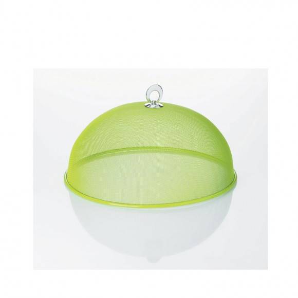 KELA COMO Metalowa pokrywa ochronna z uchwytem ⌀ 15 / zielona