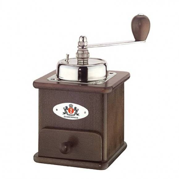 ZASSENHAUS Młynek do kawy BRASILIA ciemny / FreeForm