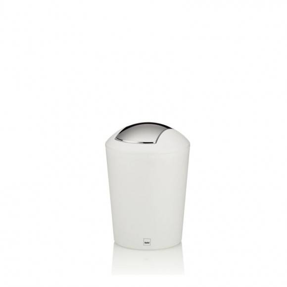 KELA MARTA Łazienkowy kosz na śmieci 1,7 l / biały