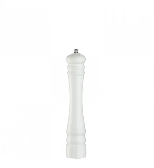 ZASSENHAUS Młynek do pieprzu BERLIN ⌀ 6,0 x 30 cm, biały / FreeForm