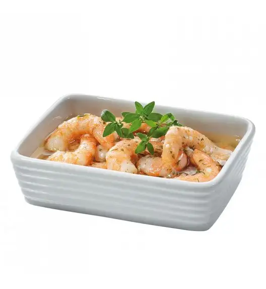 KUCHENPROFI BURGUND Brytfanna prostokątna 13 × 8 cm / porcelana