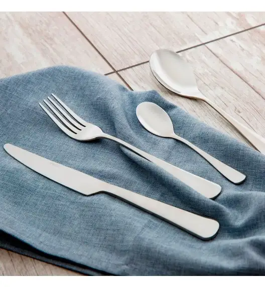 AMBITION RAVE Sztućce Komplet 24 el pudełko / 6 osób / połysk