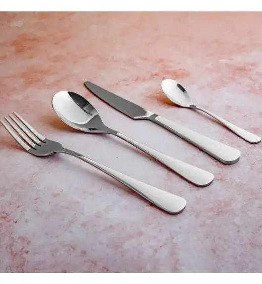 AMBITION RAVE Sztućce Komplet 24 el pudełko / 6 osób / połysk