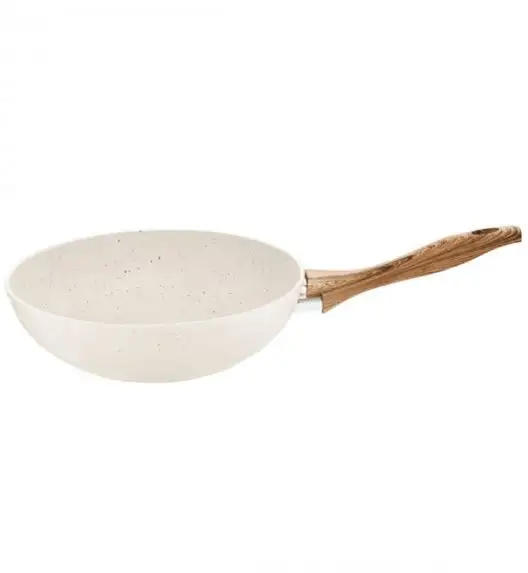 AMBITION NATURE Patelnia WOK 26 cm z powłoką nieprzywierającą / indukcja