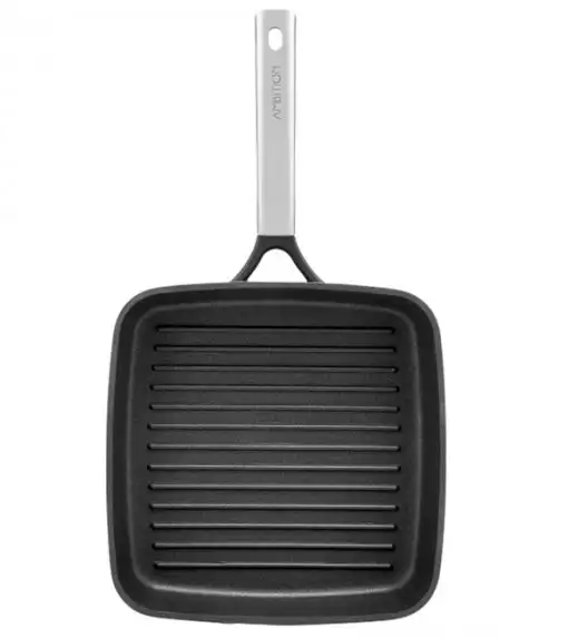 AMBITION TAURUS Patelnia grillowa 26 x 26 cm z powłoką Teflon ® Platinum Plus INDUKCJA