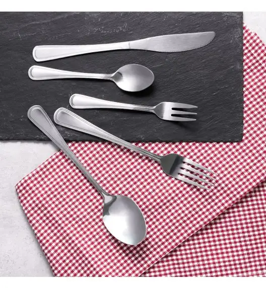 DOMOTTI LONDON Sztućce Komplet 30 elementów z widelczykami deserowymi / pudełko