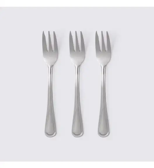 DOMOTTI LONDON Sztućce Komplet 3 widelczyków do ciasta