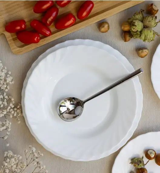 LUMINARC TRIANON Komplet obiadowy 18 el dla 6 os / Szkło hartowane