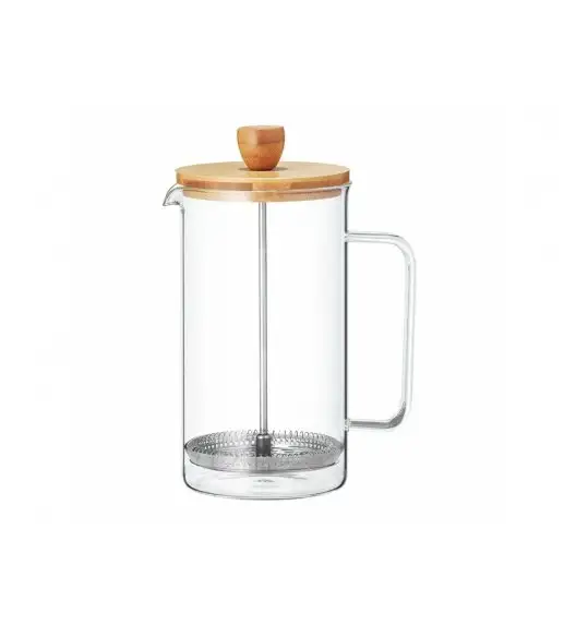 AMBITION NORDIC Zaparzacz 1 l z bambusową pokrywką / skandynawski styl