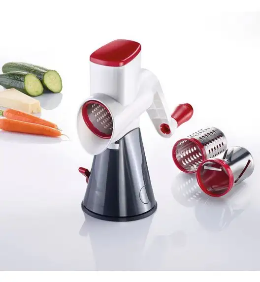 WESTMARK Tarka bębnowa SCHARFE HERTA z 3 wymiennymi bębnami / stal nierdzewna