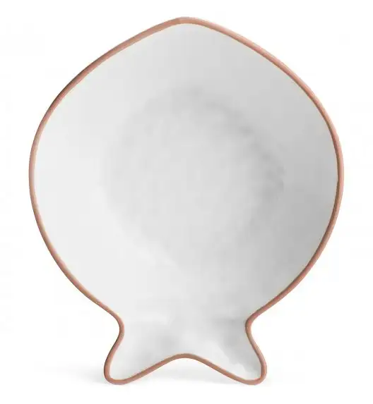 SAGAFORM Biała miska do serwowania, duża rybka SEAFOOD / FreeForm