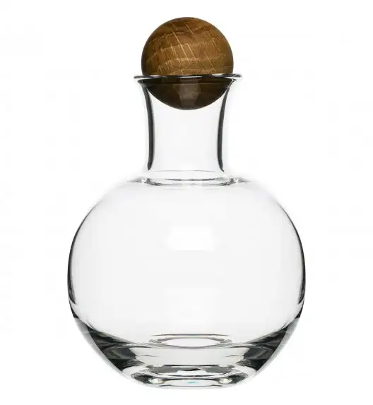 SAGAFORM Szklana karafka z dębowym korkiem do przypraw 0,2 l NATURE 2 szt / FreeForm