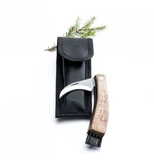 SAGAFORM Nóż do grzybów w pokrowcu 13,5 cm OUTDOOR / FreeForm