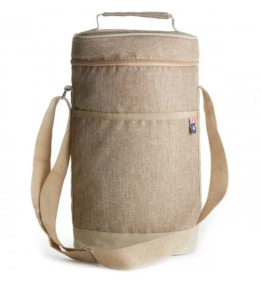 SAGAFORM Torba termiczna na 2 butelki PICNIC NAUTIC beżowa / FreeForm