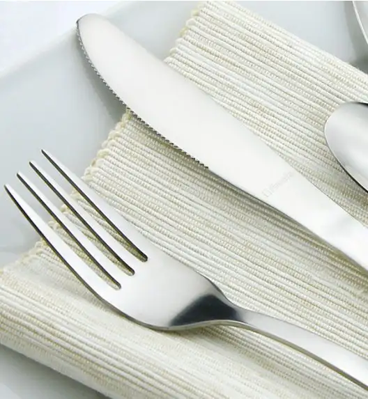 AMEFA PADOVA Sztućce UE 24 el PUDEŁKO składane / 6 os / połysk / wieczysta gwarancja