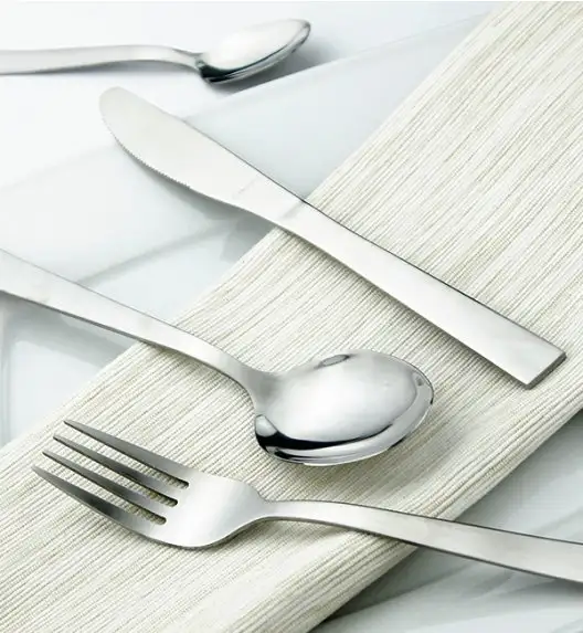 AMEFA PADOVA Sztućce UE 24 el PUDEŁKO składane / 6 os / połysk / wieczysta gwarancja