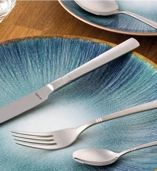 AMEFA PALMON Sztućce UE 60 el LUZ / 12 os / połysk