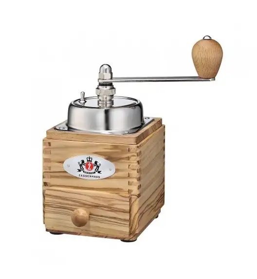 ZASSENHAUS Młynek do kawy MONTEVIDEO naturalny / FreeForm