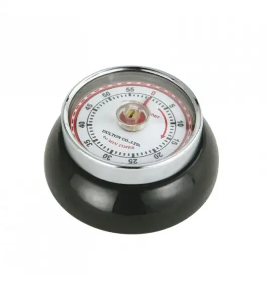 ZASSENHAUS SPEED Timer mechaniczny ⌀ 7 cm czarny / FreeForm
