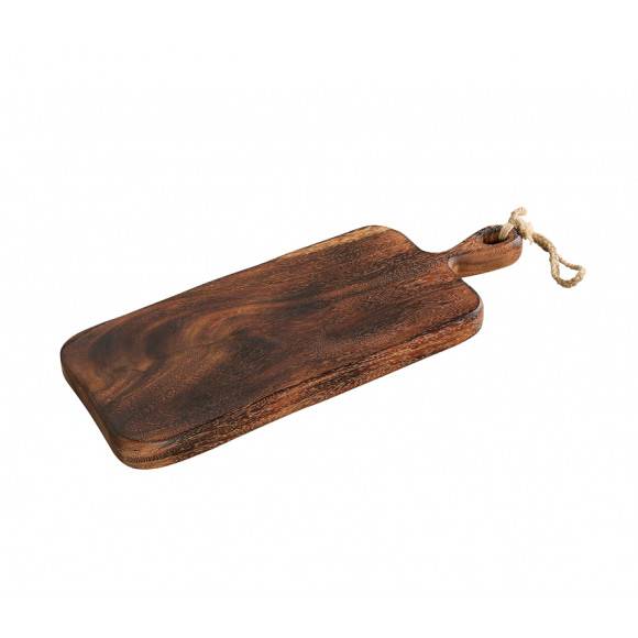 ZASSENHAUS Deska do serwowania z rączką z drewna akacjowego 46 x 18 x 2,5 cm