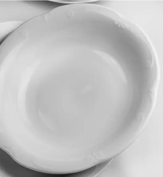 CHODZIEŻ KAMELIA C000 BIAŁA Serwis obiadowy 44 el / 12 osób / porcelana