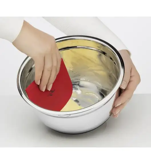 KUCHENPROFI 3 łopatki do ciasta składane 13 x 14,5 cm / stal nierdzewna / FreeForm