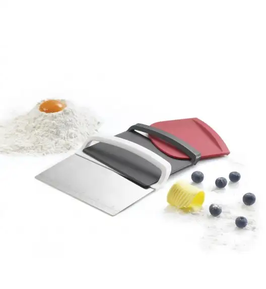 KUCHENPROFI 3 łopatki do ciasta składane 13 x 14,5 cm / stal nierdzewna / FreeForm