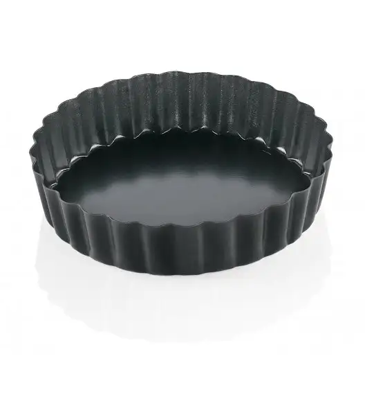 KUCHENPROFI Zestaw 4 foremek do tartaletek ⌀ 11,5 cm PATISSIER czarne / FreeForm