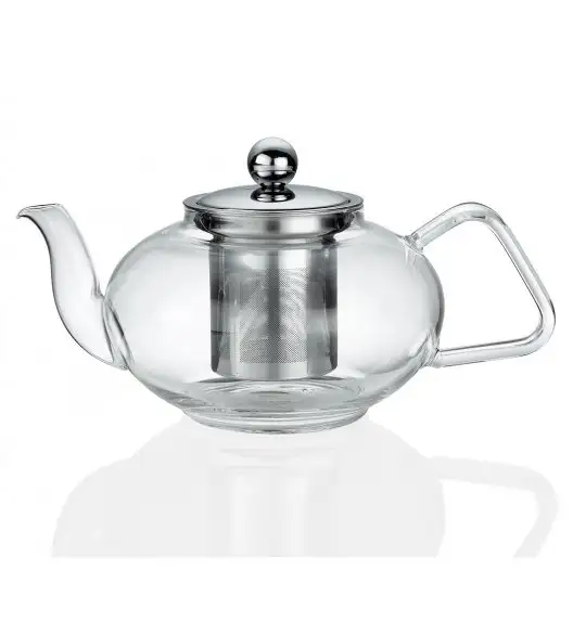 KUCHENPROFI Dzbanek do herbaty z zaparzaczem 0,8 L TIBET szkło / FreeForm