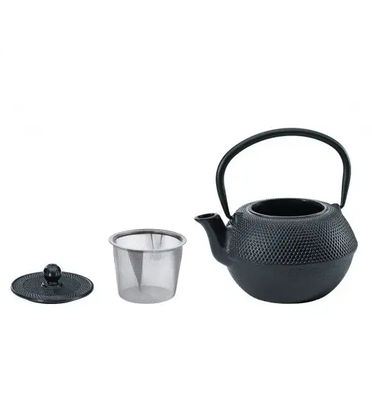 KUCHENPROFI Dzbanek do herbaty z zaparzaczem 0,8 L YASMIN żeliwo / FreeForm