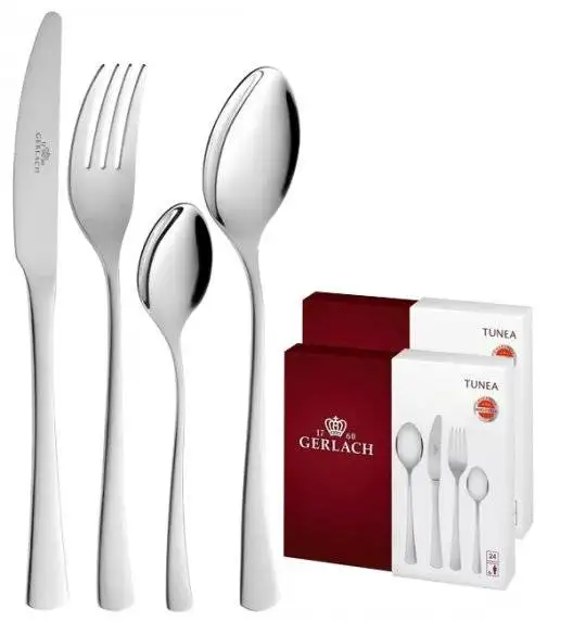GERLACH TUNEA Sztućce Komplet 48 el / 12 osób / połysk