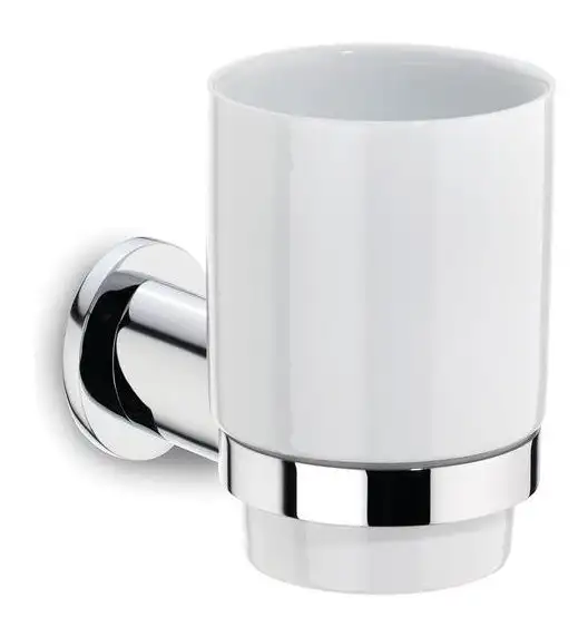 KELA MAKIRA Kubek na szczoteczki do zębów ⌀ 7 cm / ceramika