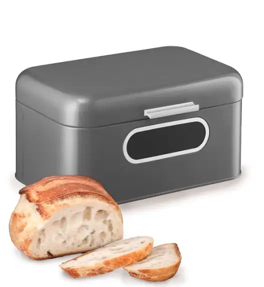 AMBITION NORDIC Chlebak 30 x 18,5 x 15,5 cm szary