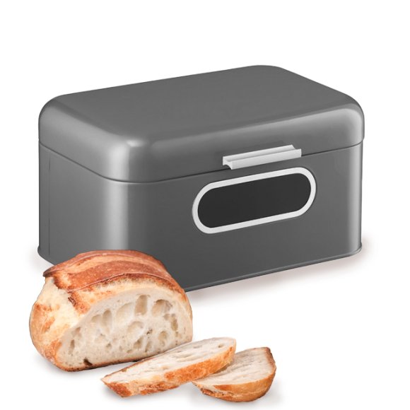 AMBITION NORDIC Chlebak 30 x 18,5 x 15,5 cm szary