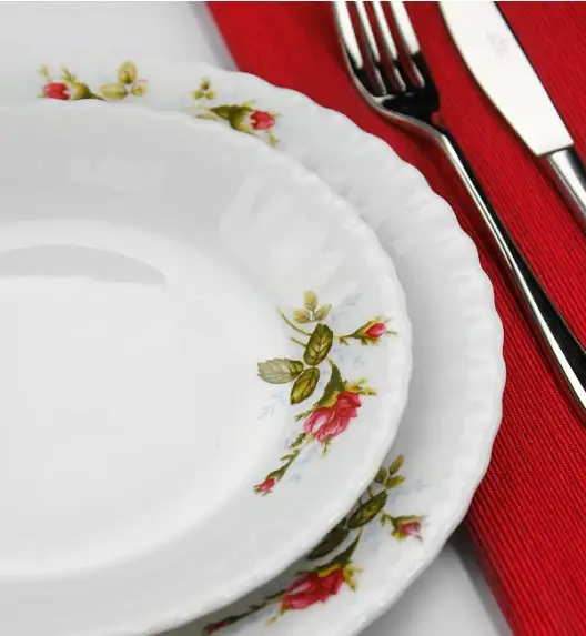 CHODZIEŻ IWONA B026 Serwis obiadowy 18 el / 6 osób / porcelana