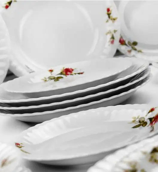 CHODZIEŻ IWONA B026 Serwis obiadowy 18 el / 6 osób / porcelana