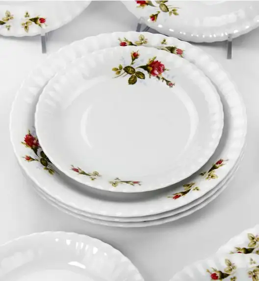 CHODZIEŻ IWONA B026 Serwis obiadowy 18 el / 6 osób / porcelana