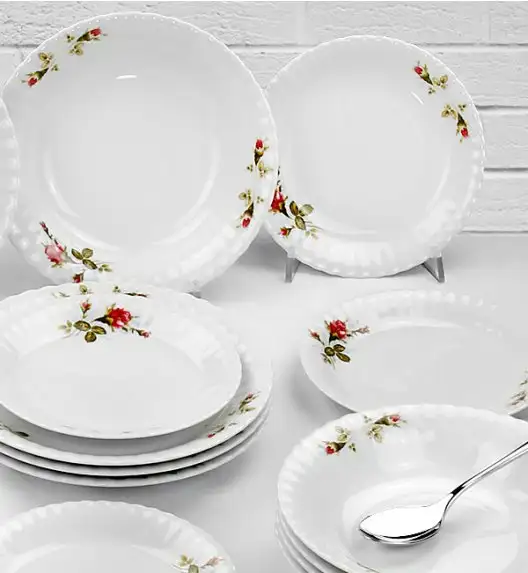 CHODZIEŻ IWONA B026 Serwis obiadowy 18 el / 6 osób / porcelana
