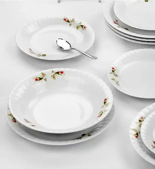 CHODZIEŻ IWONA B026 Serwis obiadowy 18 el / 6 osób / porcelana