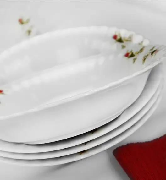 CHODZIEŻ IWONA B026 Serwis obiadowy 18 el / 6 osób / porcelana