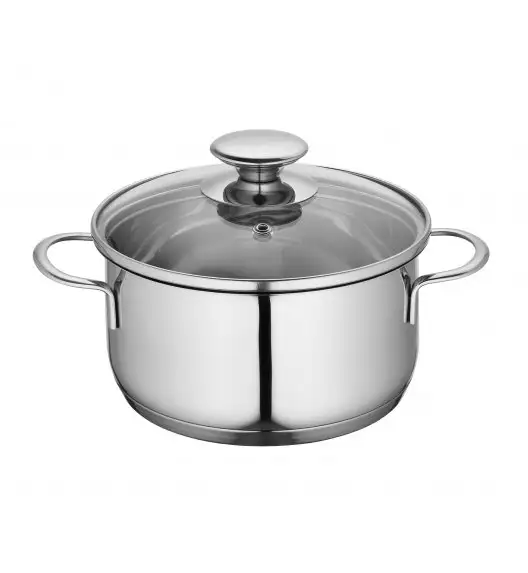 KUCHENPROFI Mini garnek 1,25 l z pokrywką ⌀ 16 cm / stal nierdzewna / FreeForm 