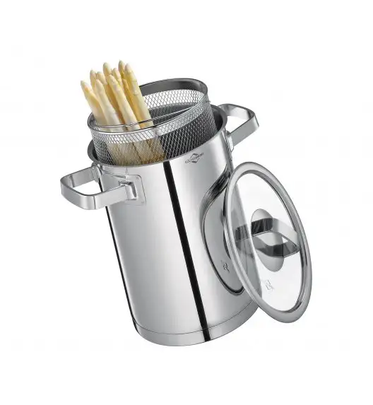 KUCHENPROFI SAN REMO Garnek do gotowania szparagów ⌀ 16 cm / indukcja / FreeForm