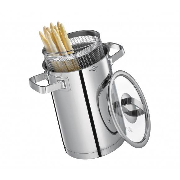 KUCHENPROFI SAN REMO Garnek do gotowania szparagów ⌀ 16 cm / indukcja / FreeForm